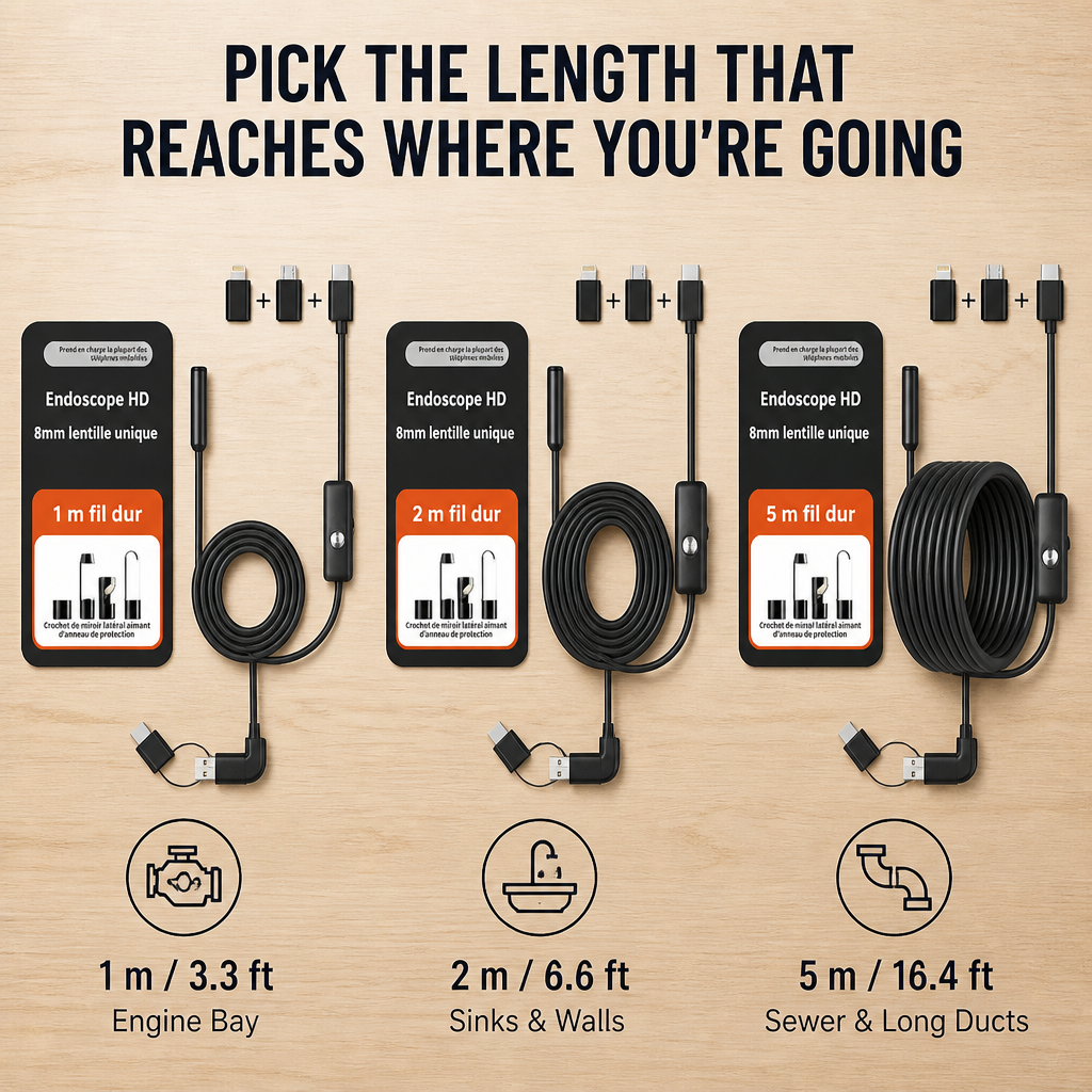 AquaScope™ — Inspect Inside Walls, Pipes & Engines Without Breaking Them Open