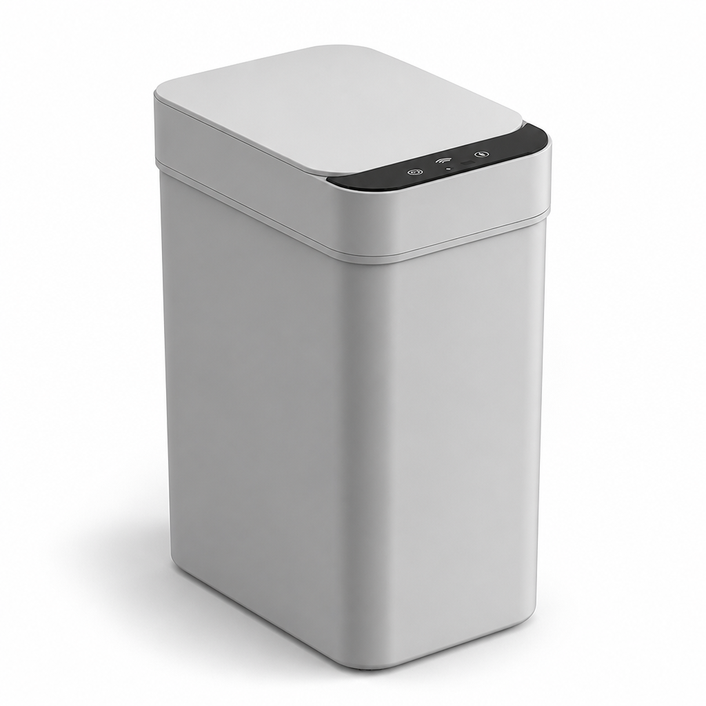 Touchless Sensor Dual-Mode Sealed-Lid Trash Can (11L)