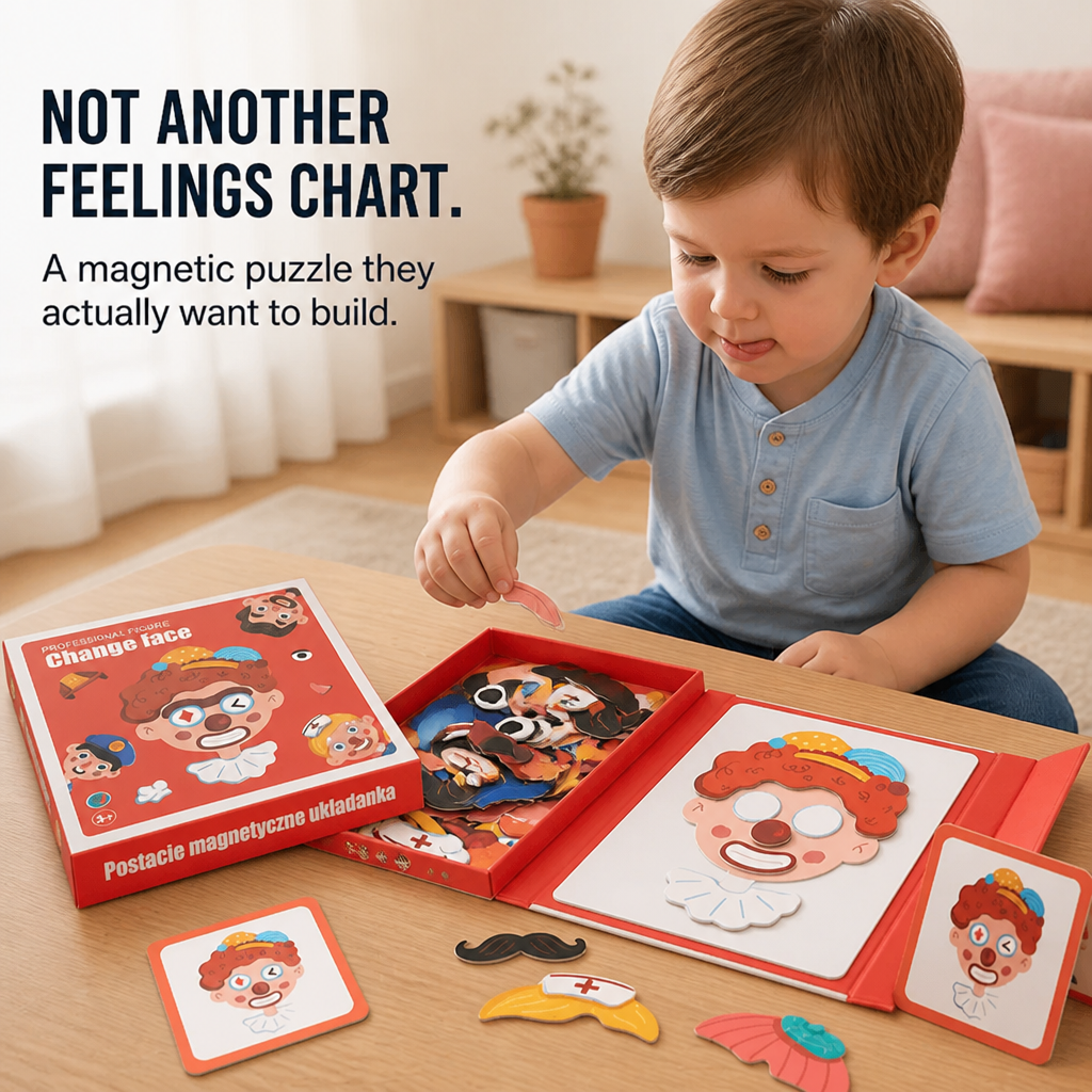 FeelSync™ — Help Kids Identify Strong Emotions Before The Outburst Hits