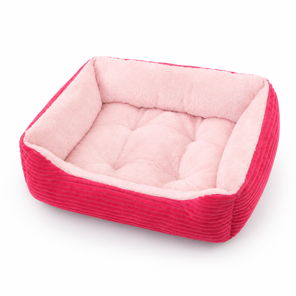 Plush Non-Slip Washable Dog Bed