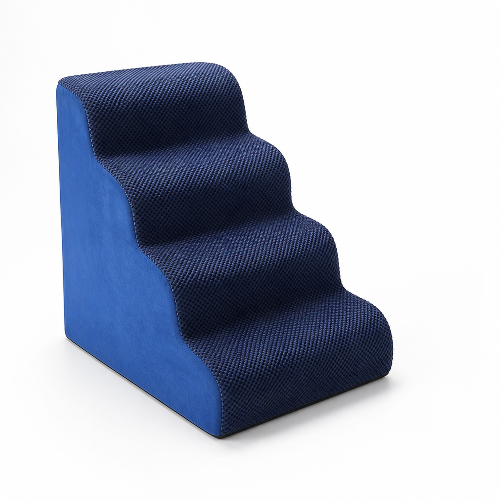 Orthopedic Non-Slip High-Density Foam Pet Stairs (Removable Washable Cover)