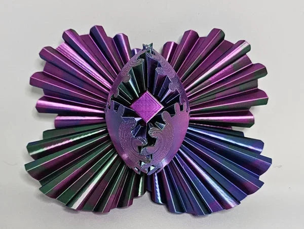 Fidget Ball for Stress Relief Featuring 3D Gear System