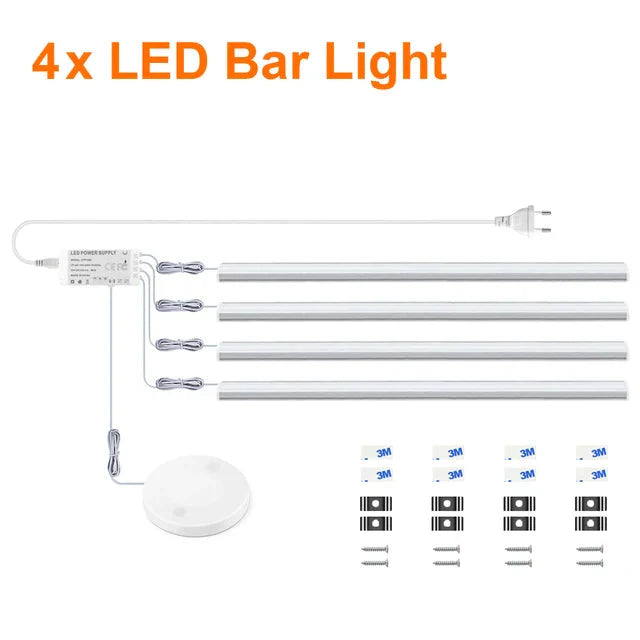 Under-Cabinet LED Light with Sensor – Dimmable and Touch-Free