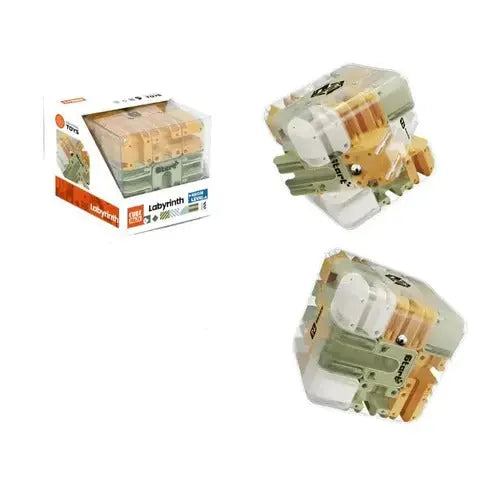 Children's Thinking Game – 3D Transparent Maze Puzzle Cube