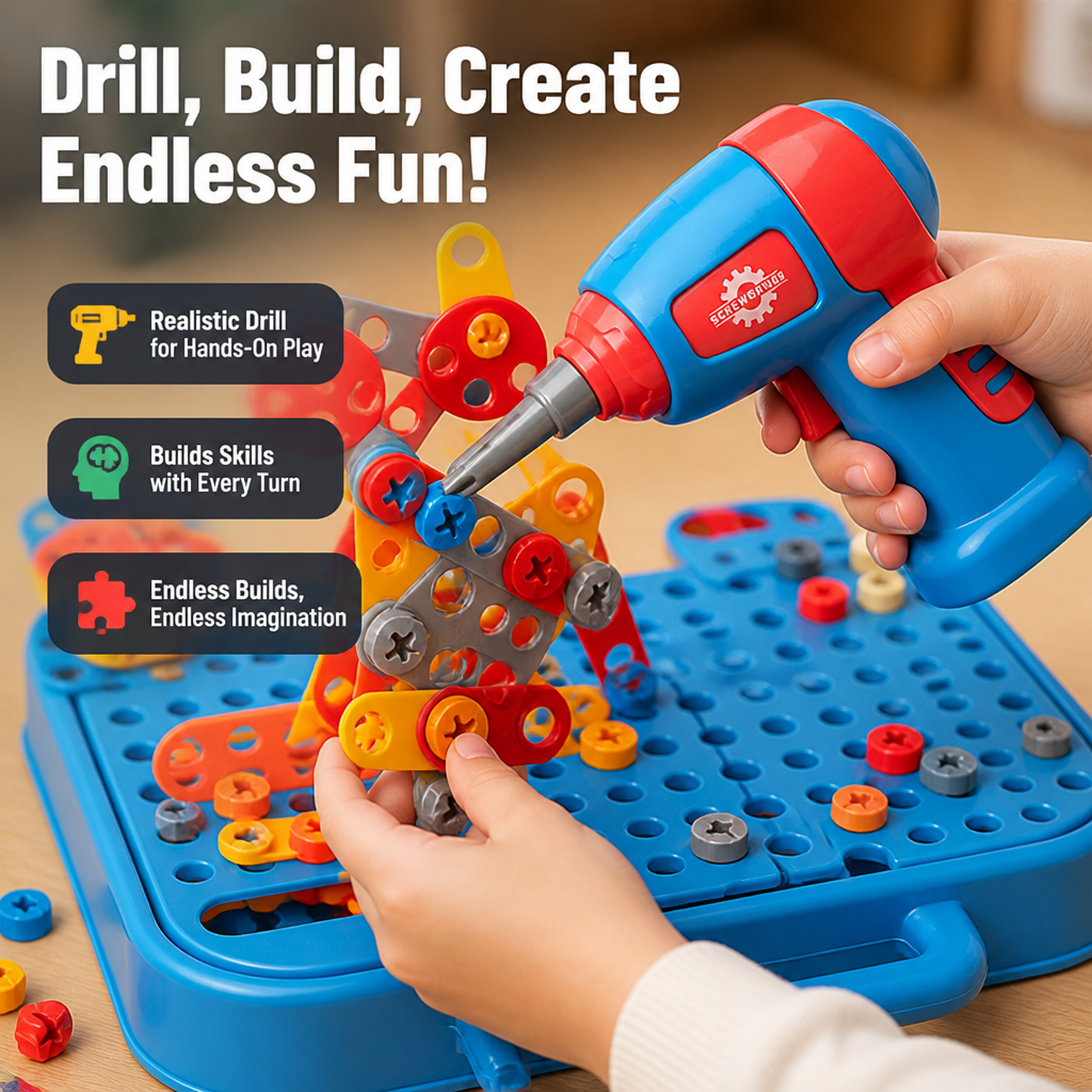 CraftKiddo™ — Unlock Your Child’s Genius with Every Build and Spark Confidence
