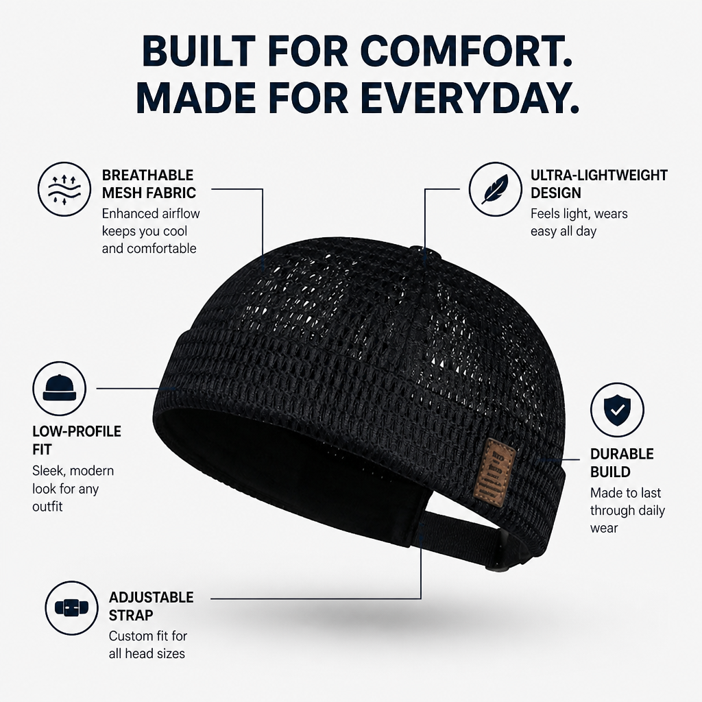 BreezeLite™ — Feel the Freedom of All-Day Cool Comfort and Effortless Style