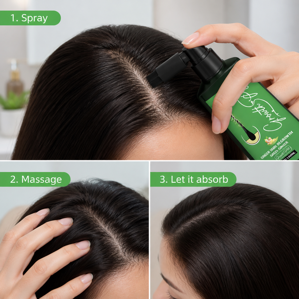 VitaThick™ Revitalizing Ginger Spray — Ignite Your Scalp, Unleash Thicker, Stronger Hair