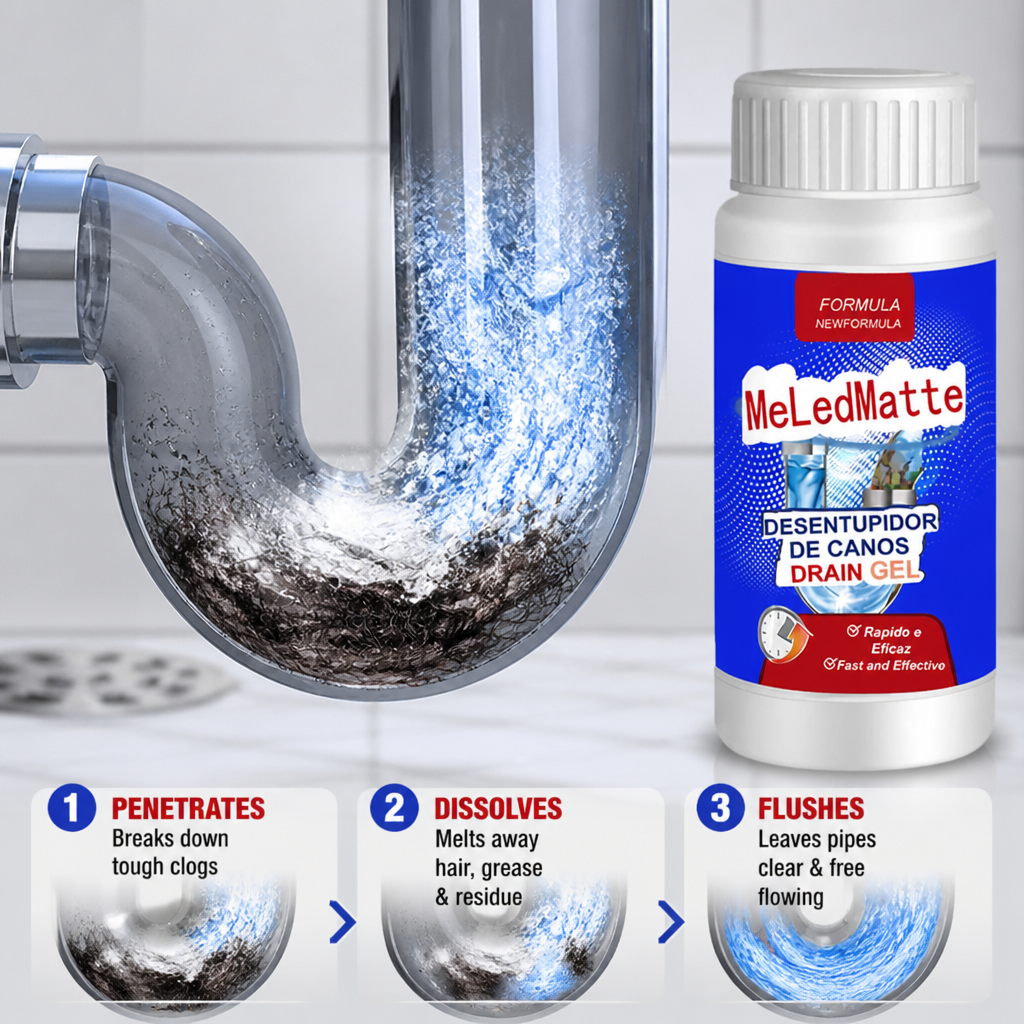 PipePulse™ — Blast Through Clogs Instantly for Clear, Fresh-Flowing Pipes