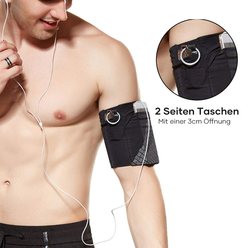 Fitness Armband with Pocket for Phone – Ideal for Outdoor Activities