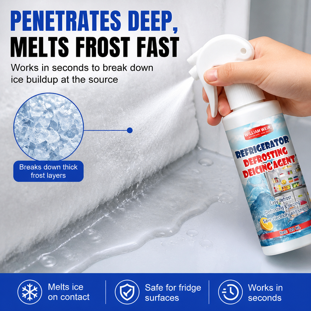 FrostEase™ — Melt Frost Fast for a Fresher, Energy-Smart Fridge You’ll Love
