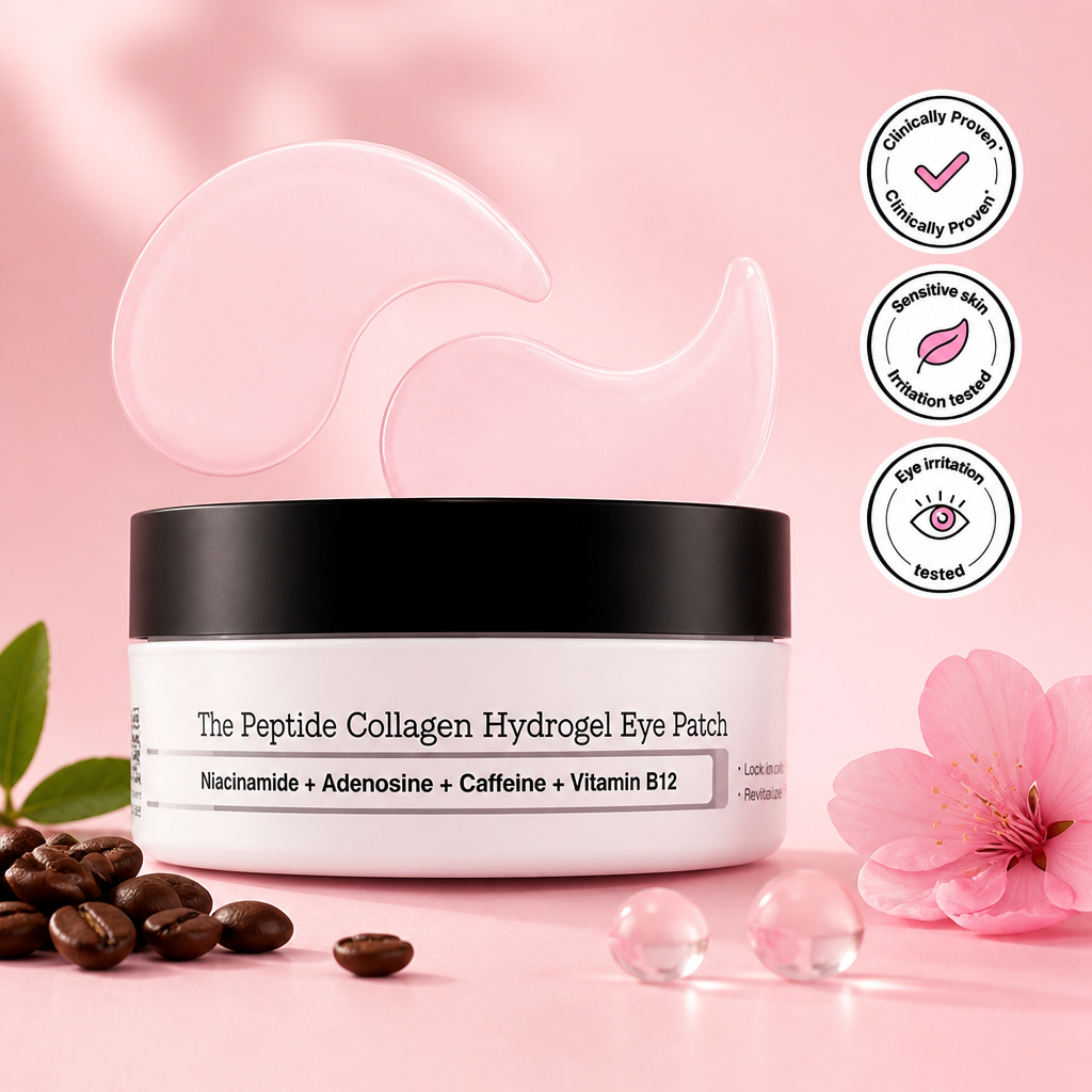 LumiLift™ Peptide Eye Patches — Instantly Brighten and Revive Tired, Puffy Eyes with Youthful Glow