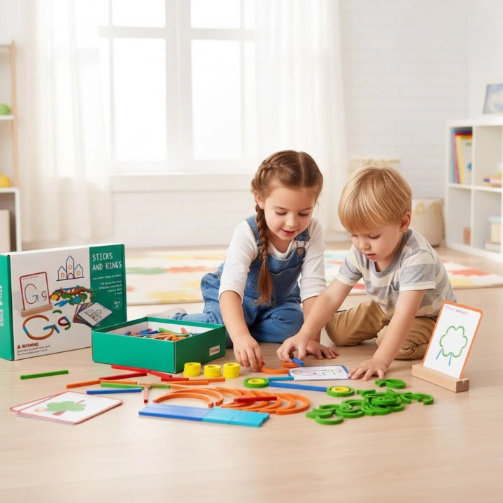 Children's Wooden Puzzle – Fun Way to Enhance Logic and Focus