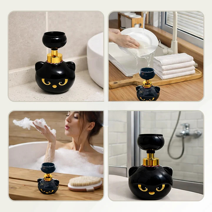 Touchless Foam Soap Dispenser with Bear Design in Gift Box