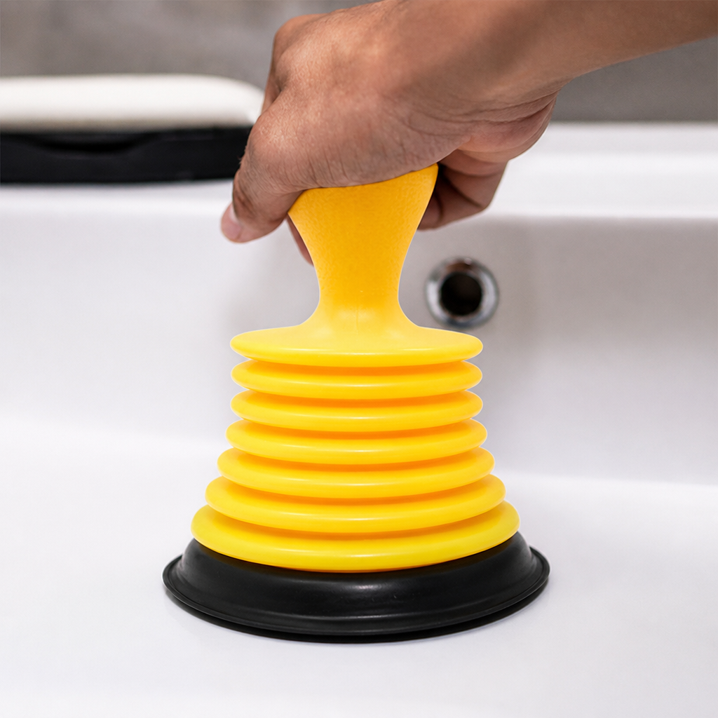 FlowMaster™ Mini Drain Hero — Blast Through Clogs Fast and Regain Control Instantly