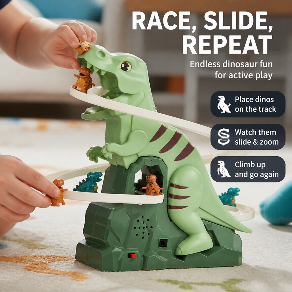 ThrilloRex™ Adventure Slide — Ignite Wild Imagination and Fearless Fun Every Time They Play