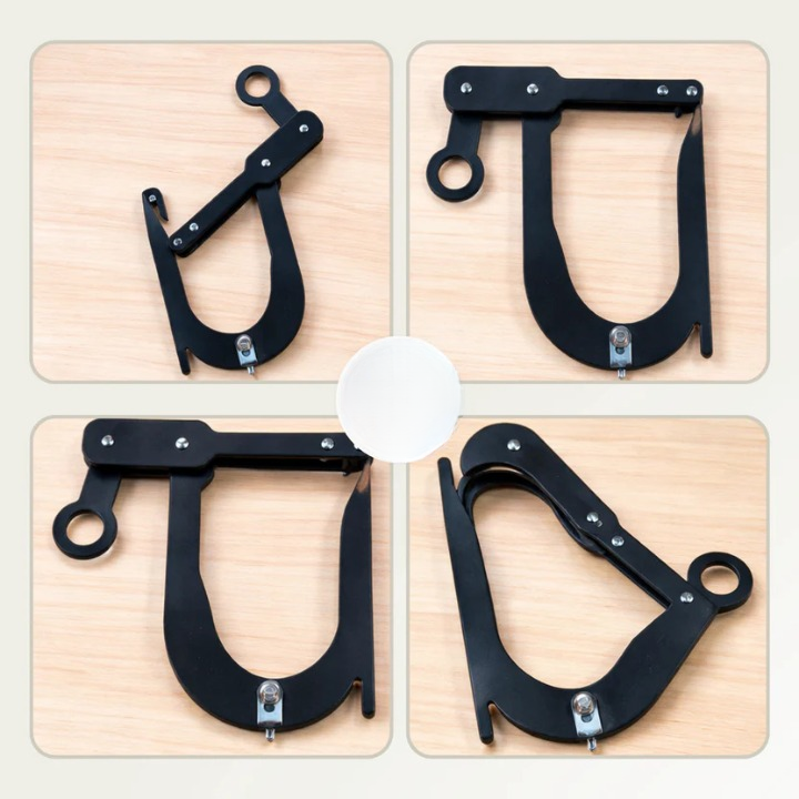 Camping Rope Threading Clamp for Fast and Easy Use