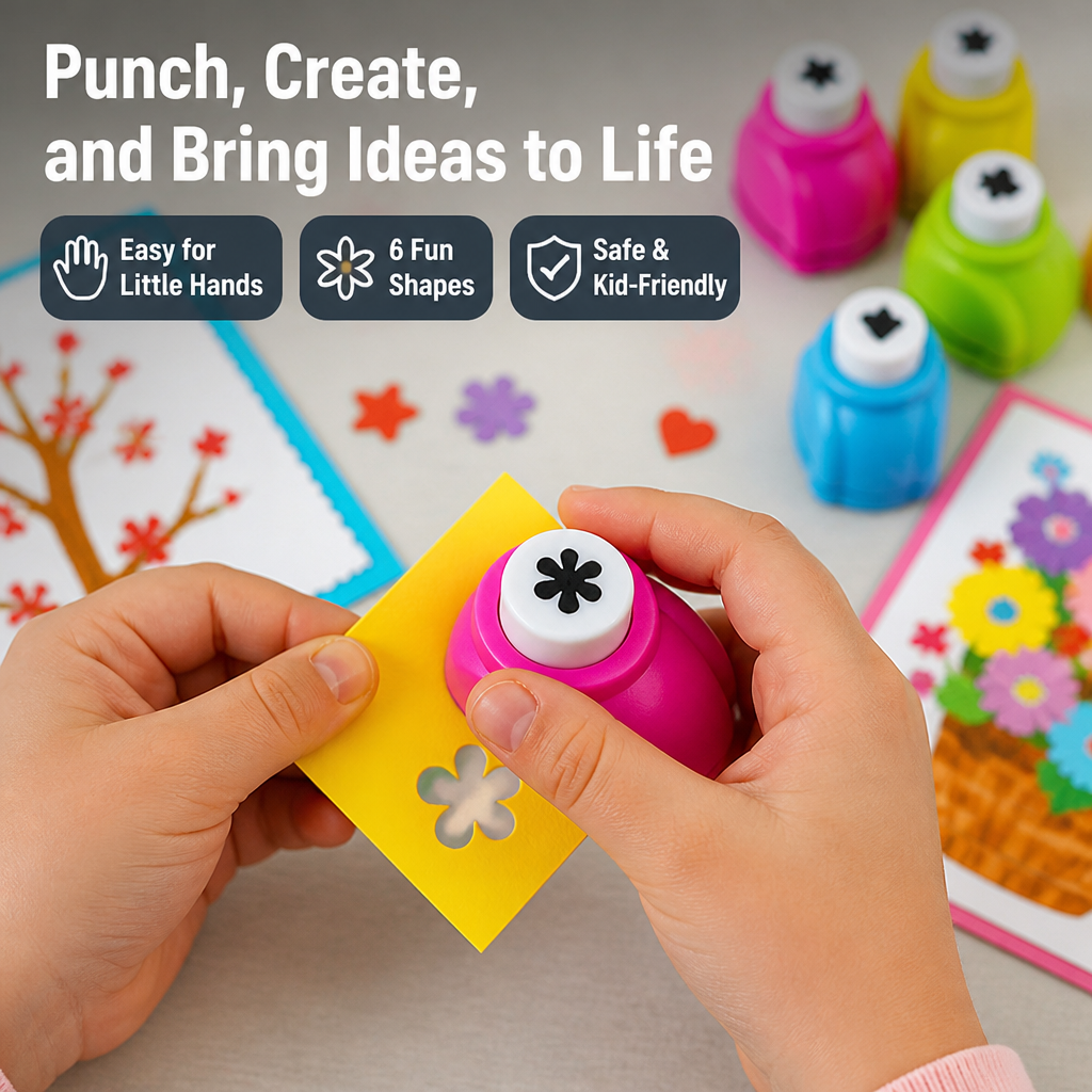SnapCraft™ — Ignite Your Child’s Confidence with Every Colorful Punch