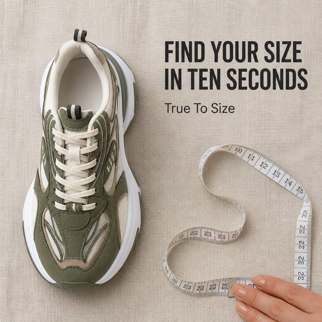 VeroStride™ Khaki Sneakers — Effortless Chic Meets All-Day Cloud-Like Comfort