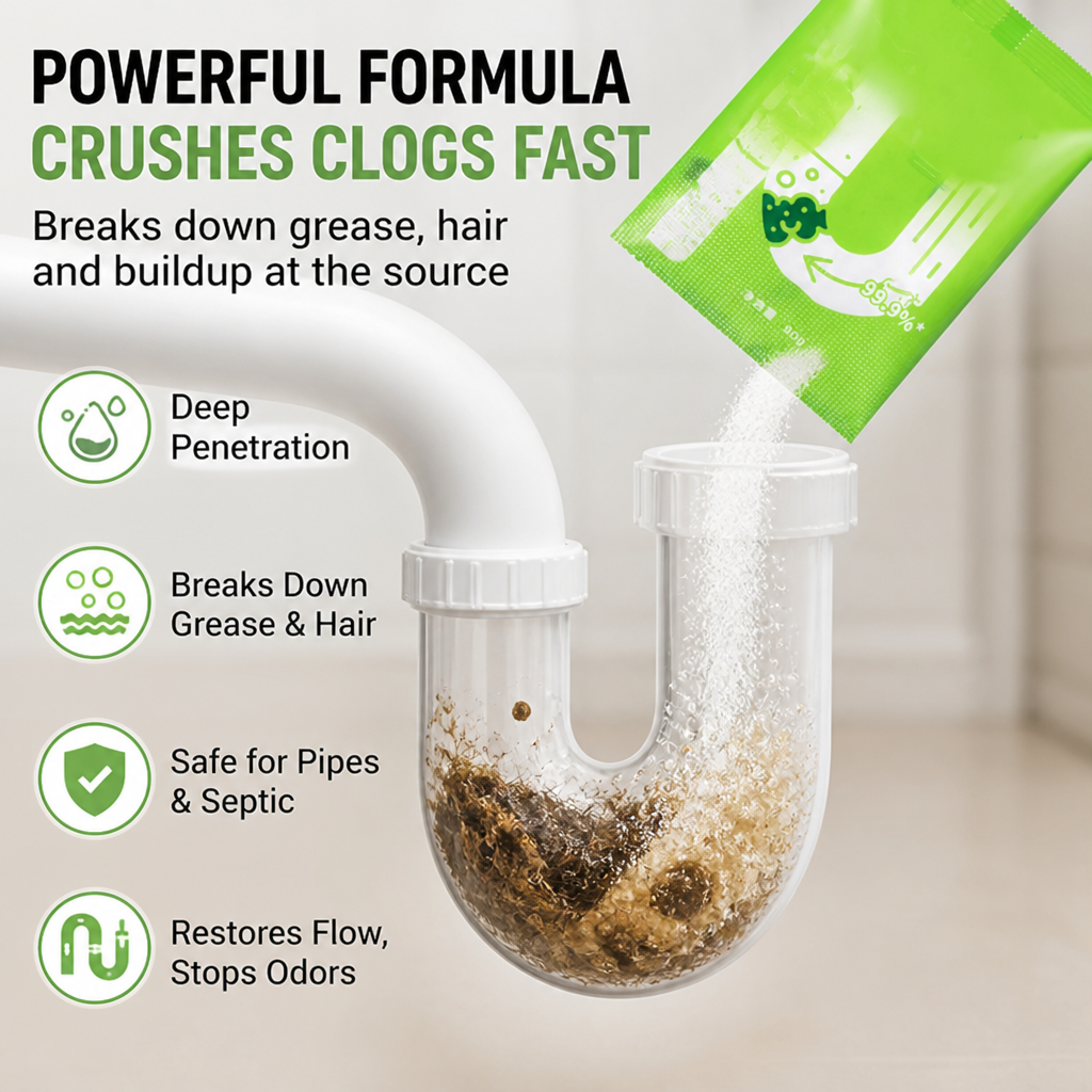 ClearFlowMax™ — Crush Clogs Fast and Reclaim a Pest-Free, Peaceful Home