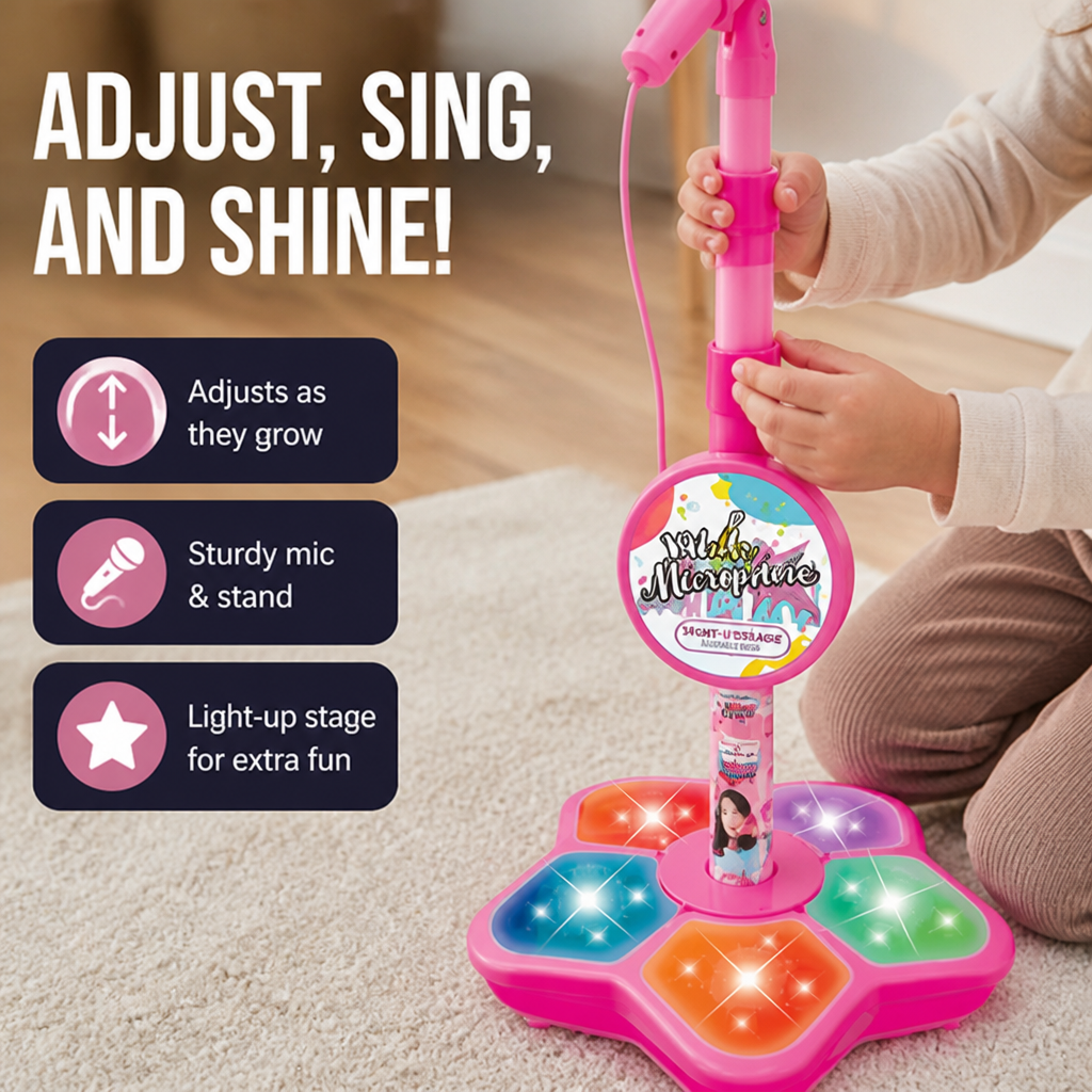 GlowMuse™ Karaoke Set — Ignite Your Child’s Unstoppable Confidence and Joyful Creativity