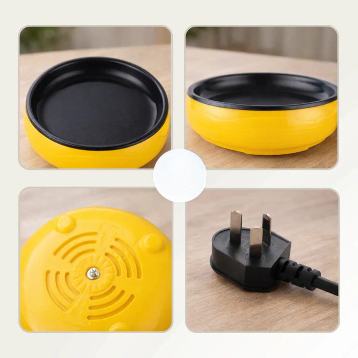 Compact Electric Frying Pan – Non-stick Design with Auto Shut-off