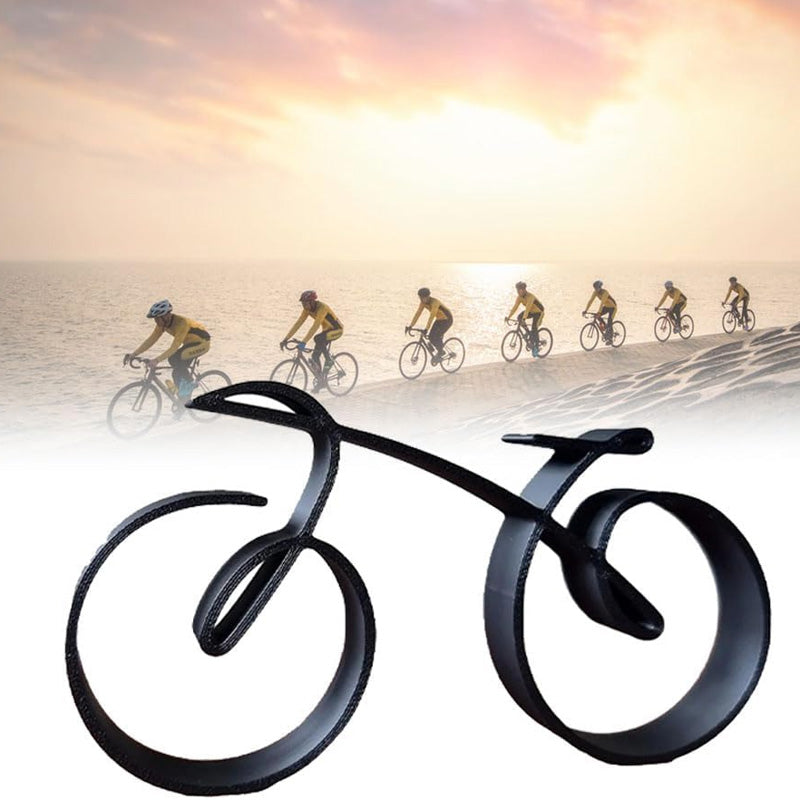 Iron Bicycle Figurine – Minimalist Home Decor