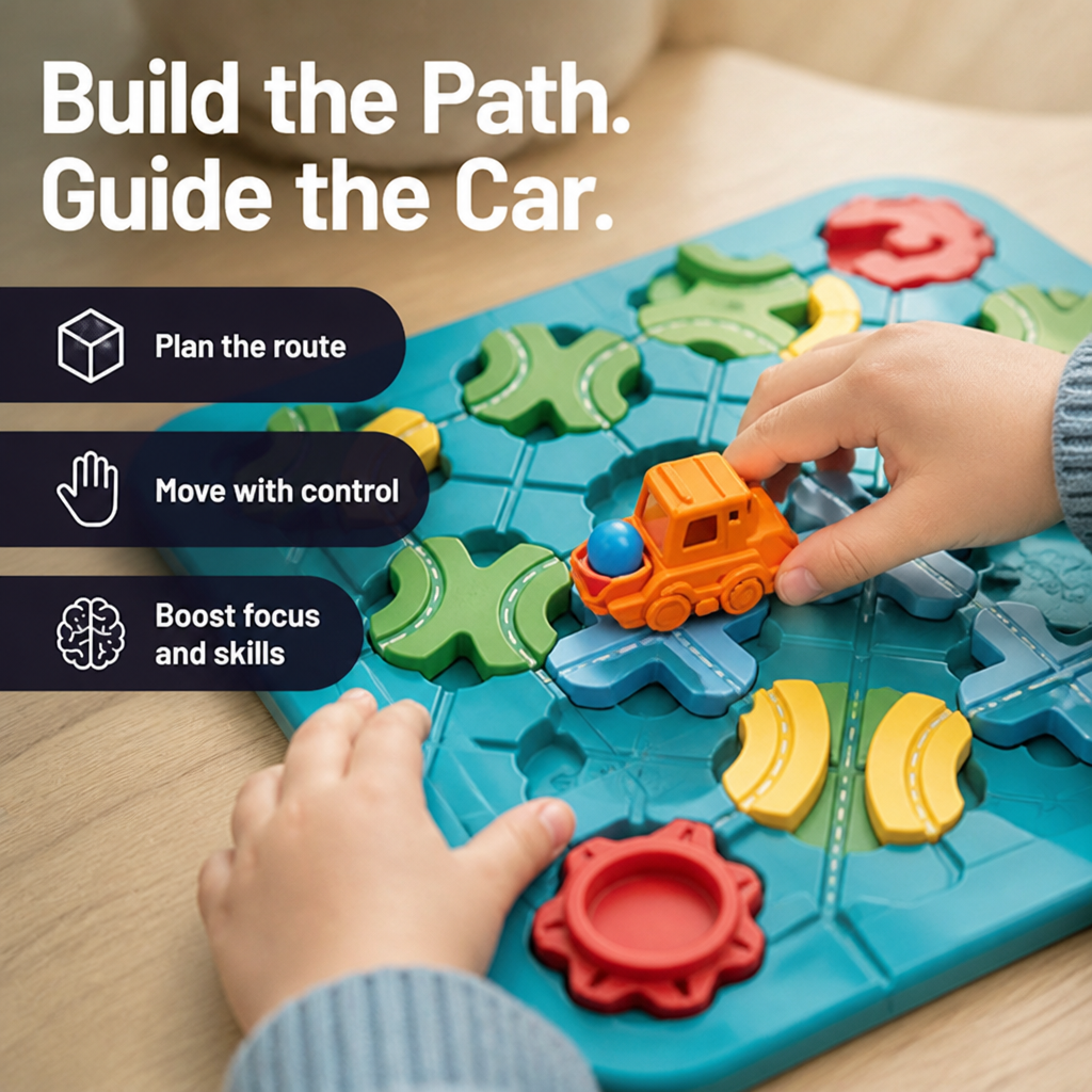 MazeMaster™ — Ignite Your Child’s Focus and Confidence with Every Thrilling Move