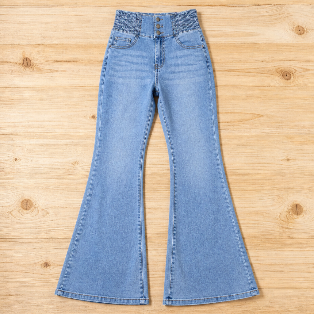 BellaCurve™ Stretch Flare Jeans — Unleash Confidence with Every Curve-Hugging Step