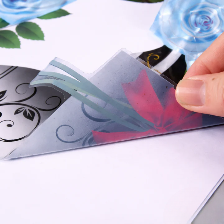 Self-Adhesive Wall Decor with Flower and Butterfly Stickers