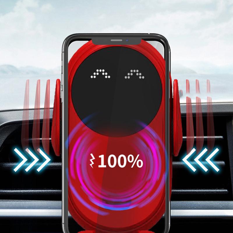 Car Mount with Wireless Charger for Smartphones