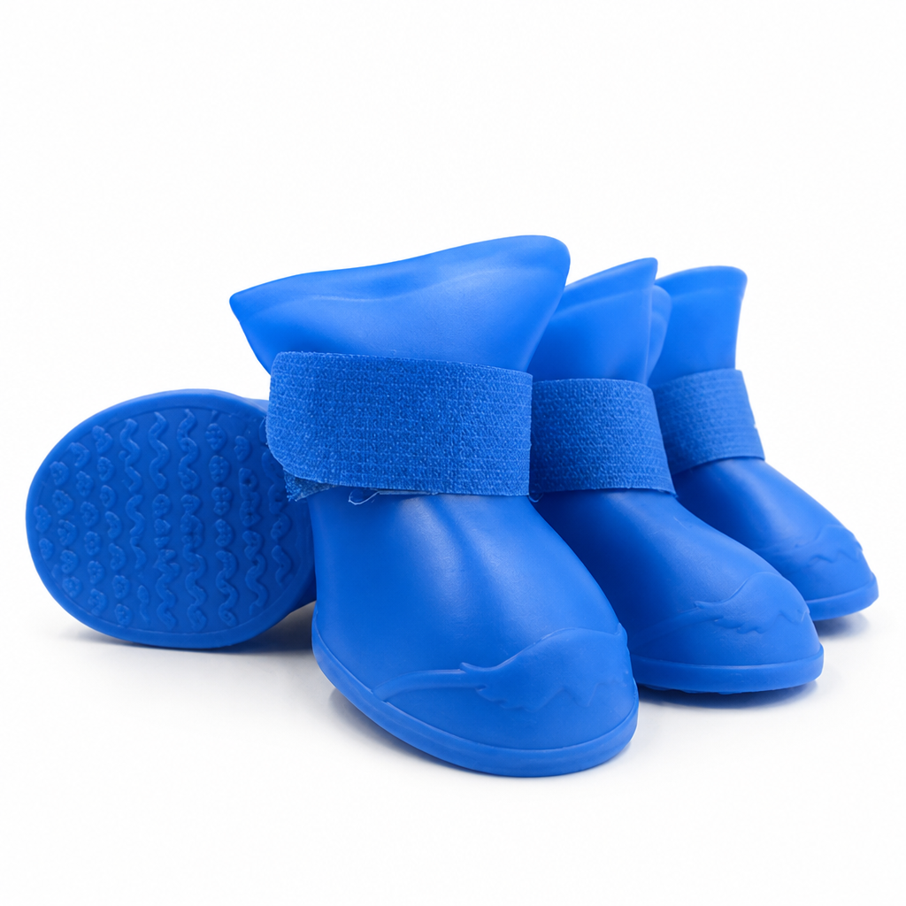 Waterproof & Anti-Slip Dog Boots With Adjustable Strap