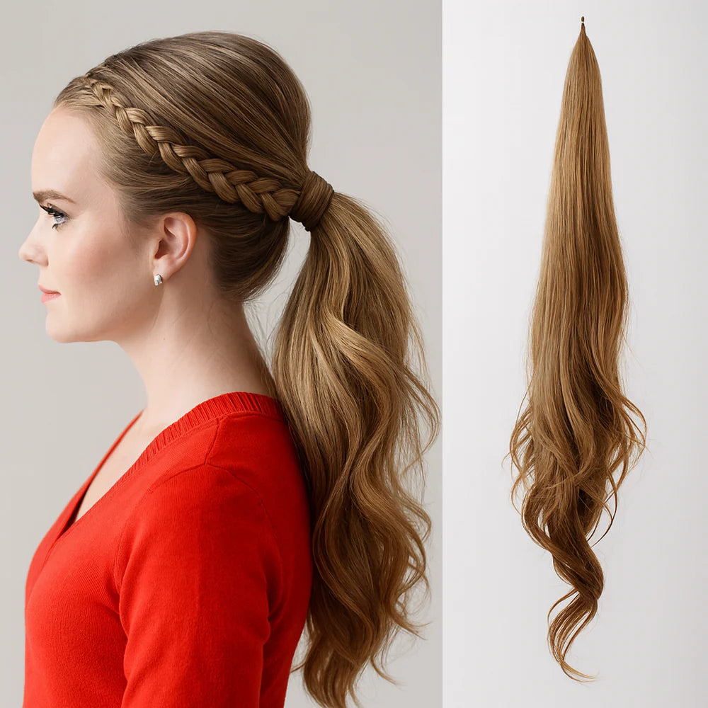 LumaTress™ — Instantly Pump Up Your Ponytail for All-Day Glam and Confidence