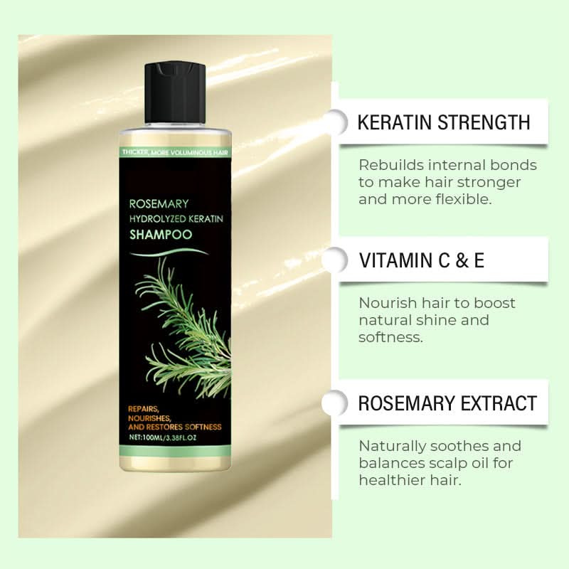 RevitaVibe™ Keratin Boost Shampoo — Unlock Thicker, Stronger Hair That Commands Attention