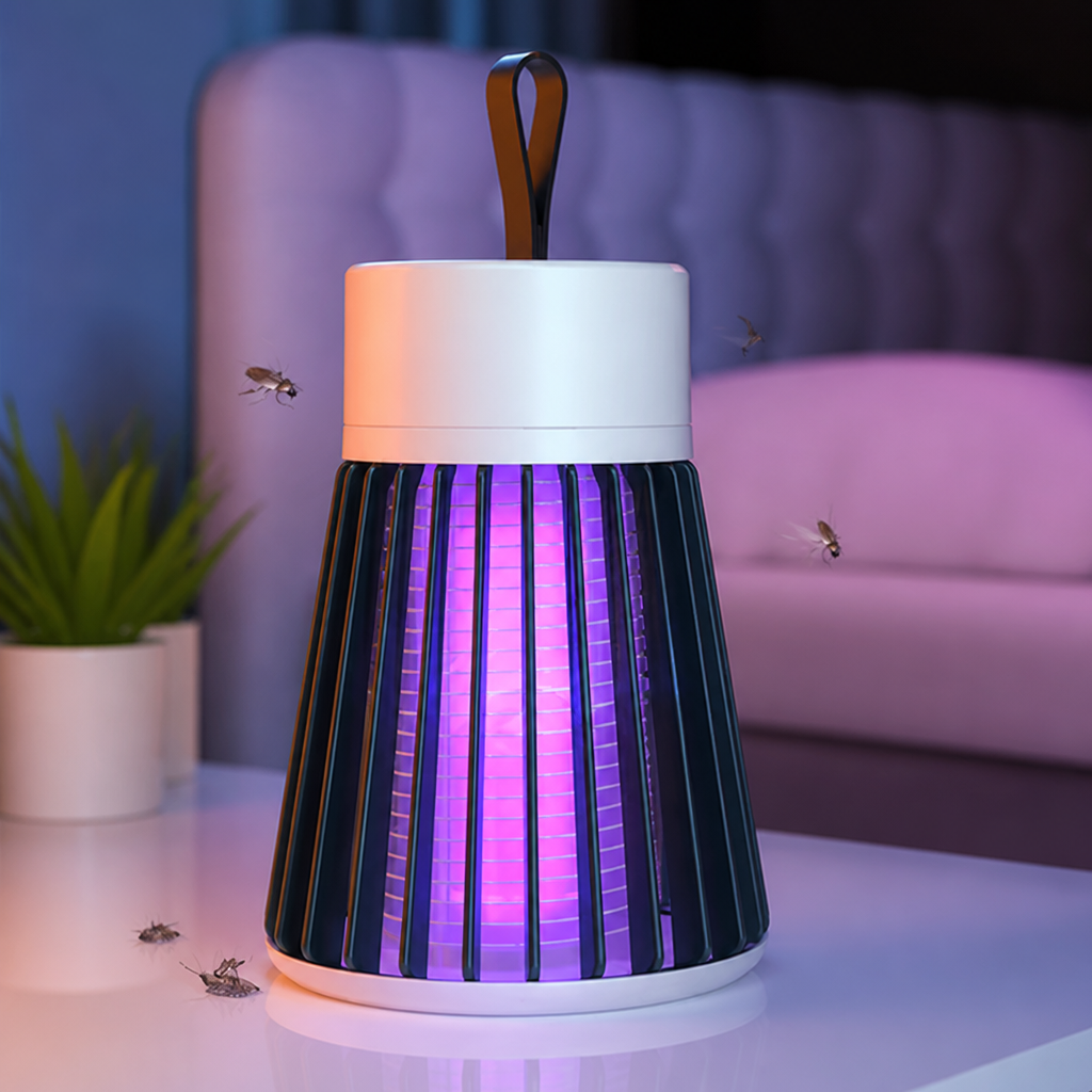 ZephyrGuard™ Mosquito & Fly Trap Lamp — Silent, Chemical-Free Protection for Peaceful, Bite-Free Living