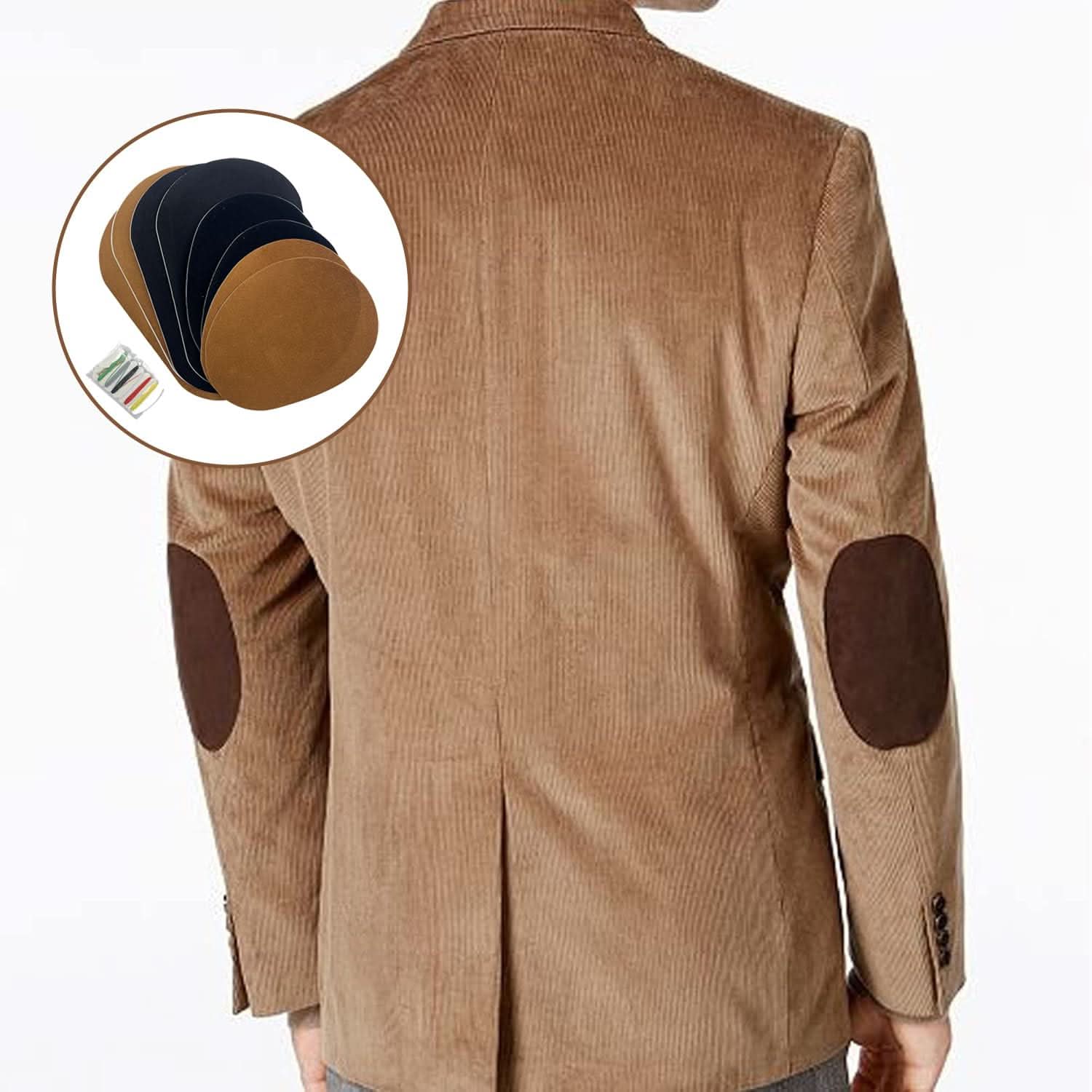 Oval Repair Patches for Jackets and Sweaters