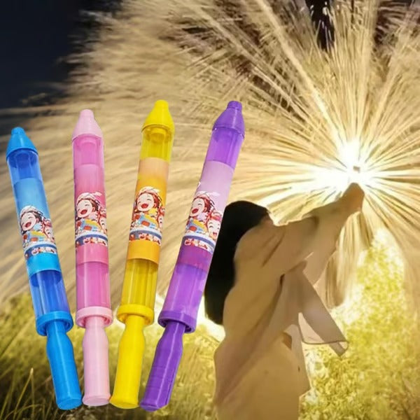 Outdoor Fun Water Blaster with Fireworks Spray Design