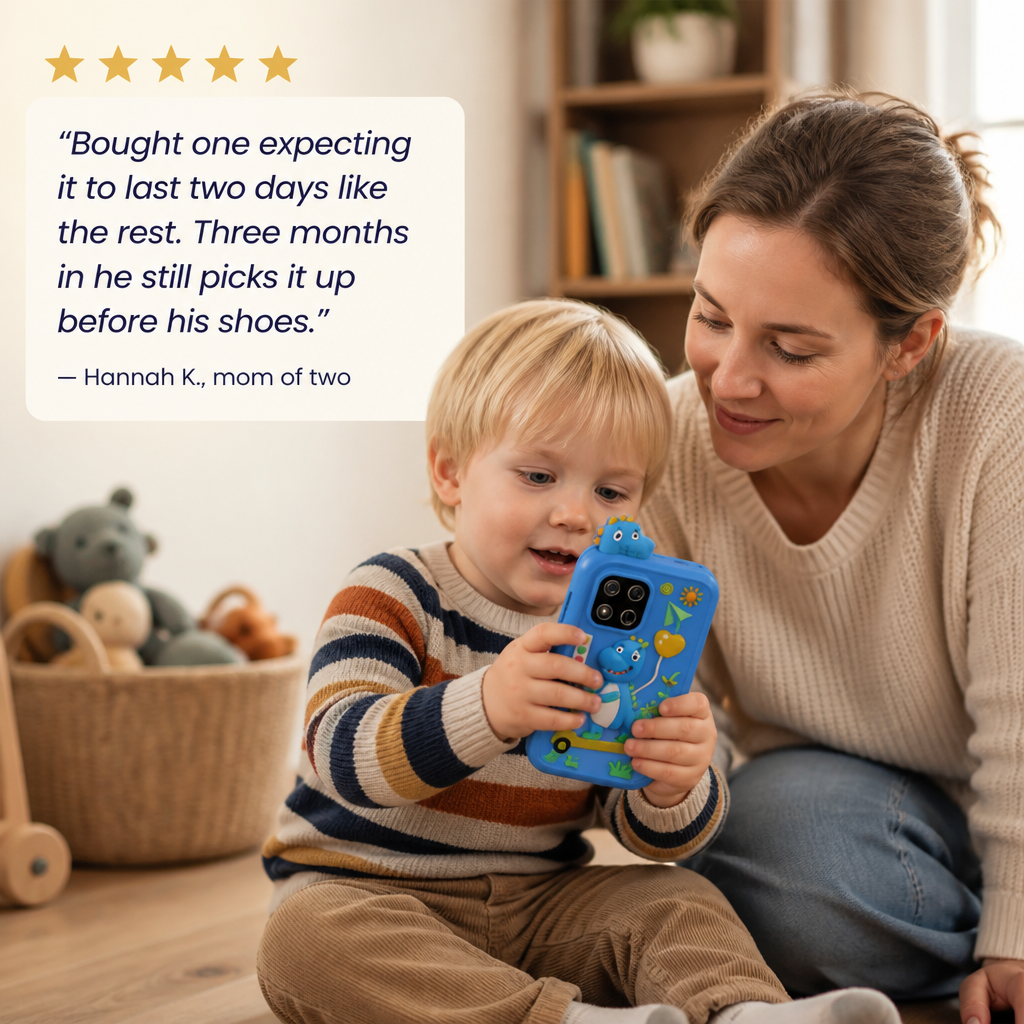 LuminaPlay™ — Give Your Toddler a Phone He'll Call His Very Own
