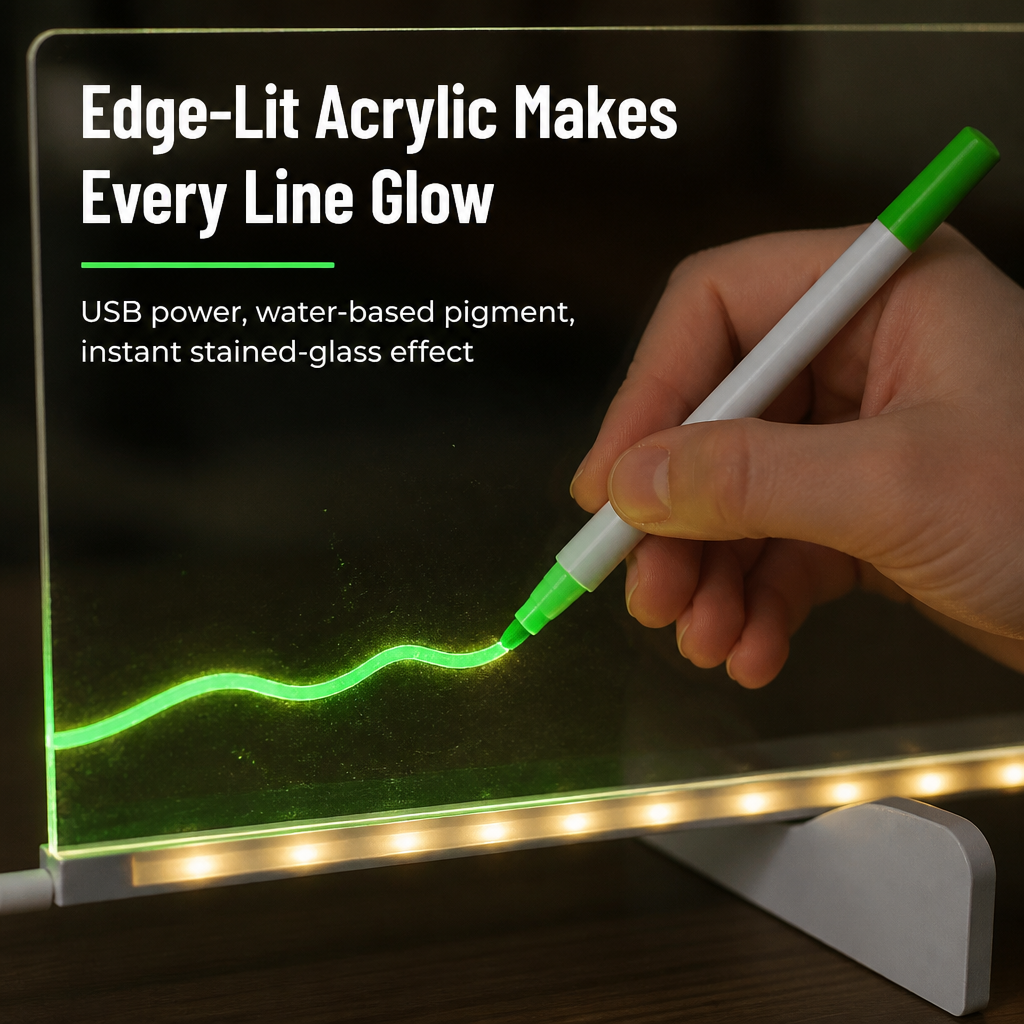 DoodleGlow™ — Ignite Limitless Creativity with Every Brilliant Neon Stroke