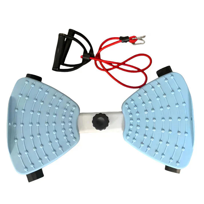 Full Body Twist Stepper with Resistance Band – Supports up to 120 kg