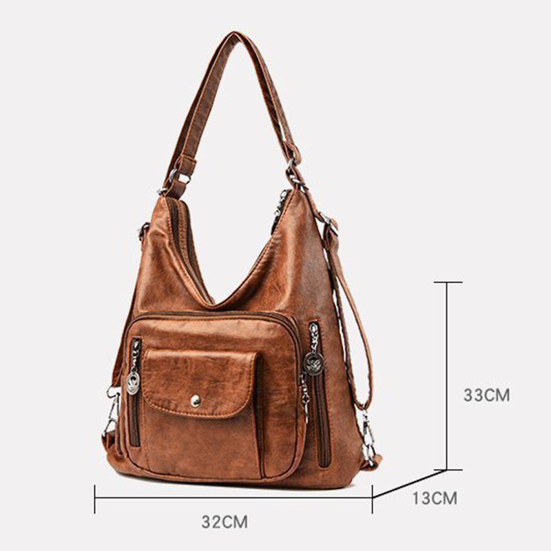 Crossbody Bag for Women - Waterproof Design with Several Pockets