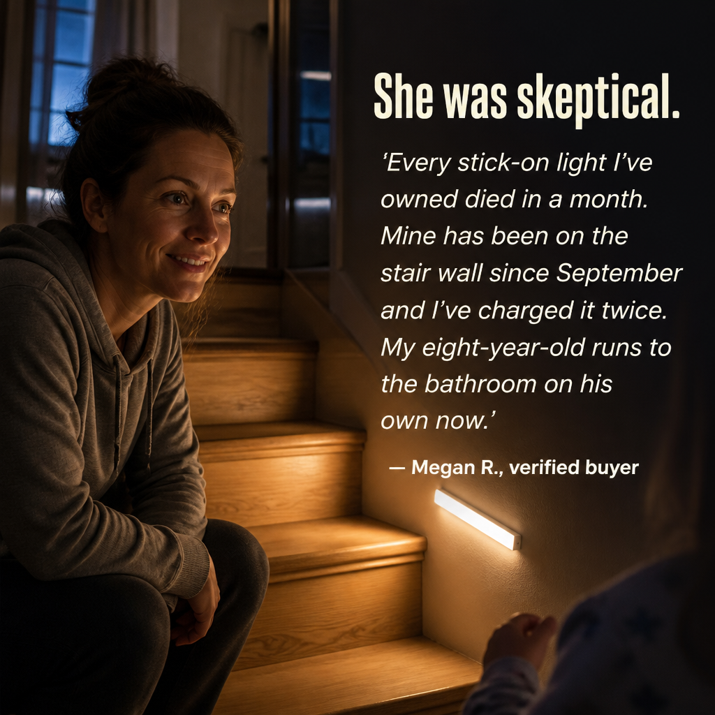 LumaSense™ — Illuminate Each Midnight Step Without Disturbing the Home
