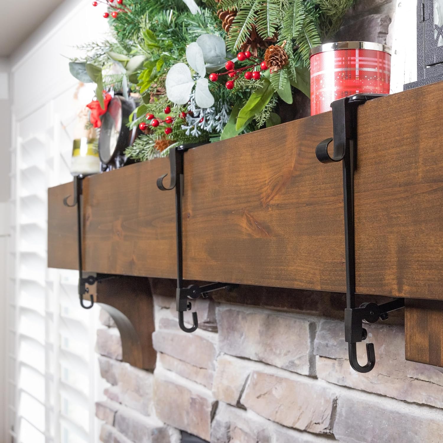 GlideGrip™ — Secure Every Stocking with Stress-Free, Scratch-Proof Strength