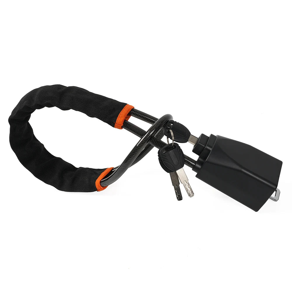 Car Anti-Theft Steering Wheel Lock with Steel Cable