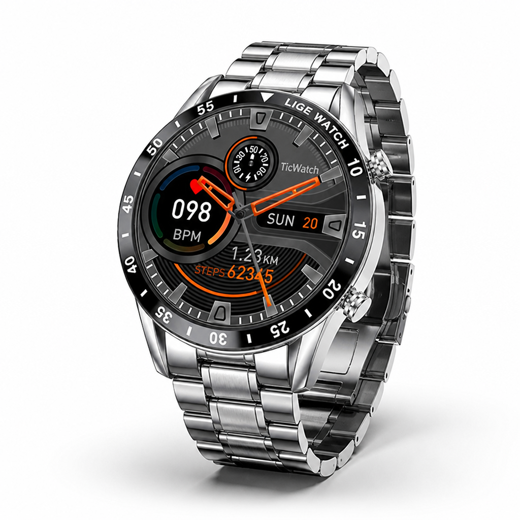 High-Res AMOLED 4G Smartwatch (48-Hour Battery)