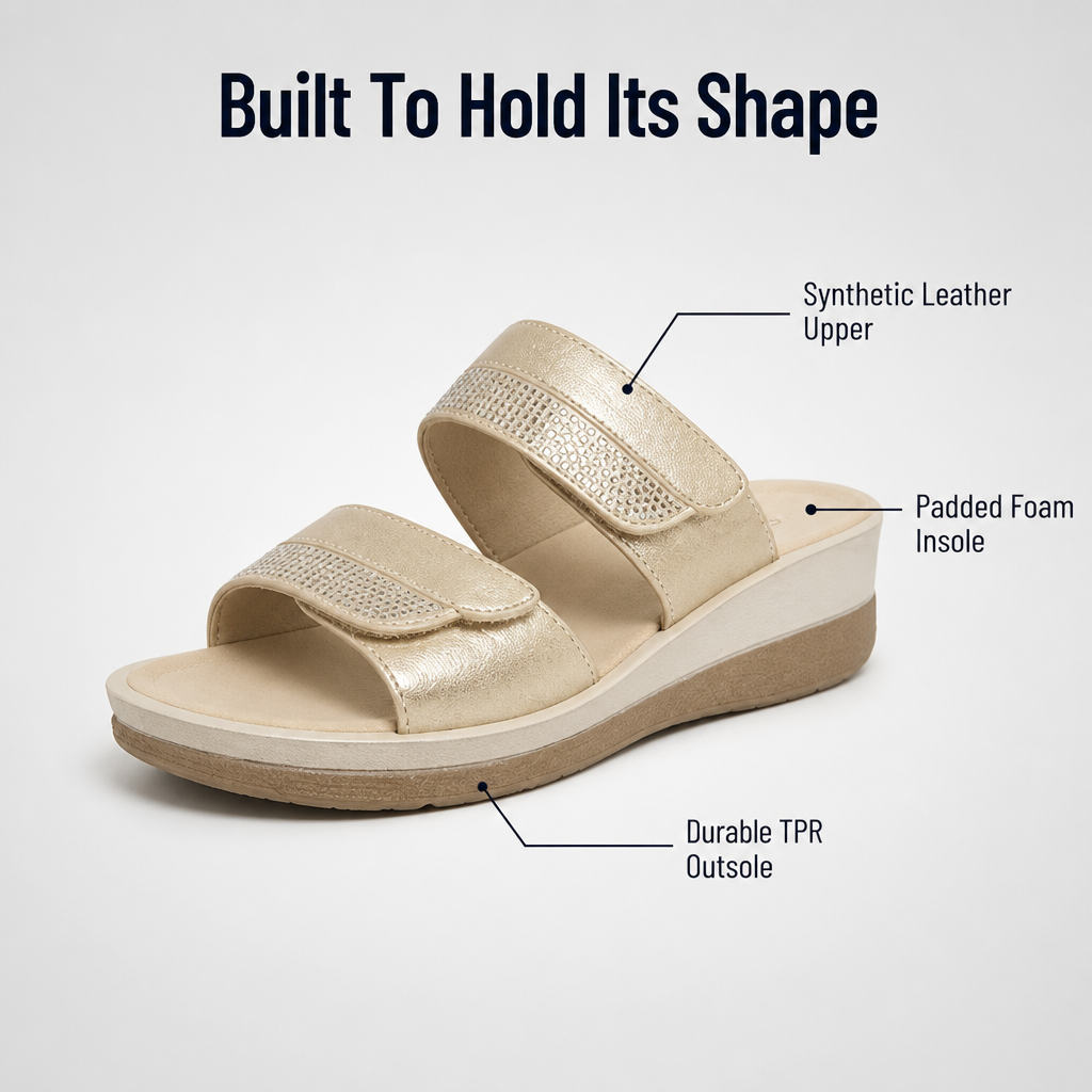 SerennaStep™ — Effortless Comfort That Keeps You Light, Fresh, and Pain-Free All Day