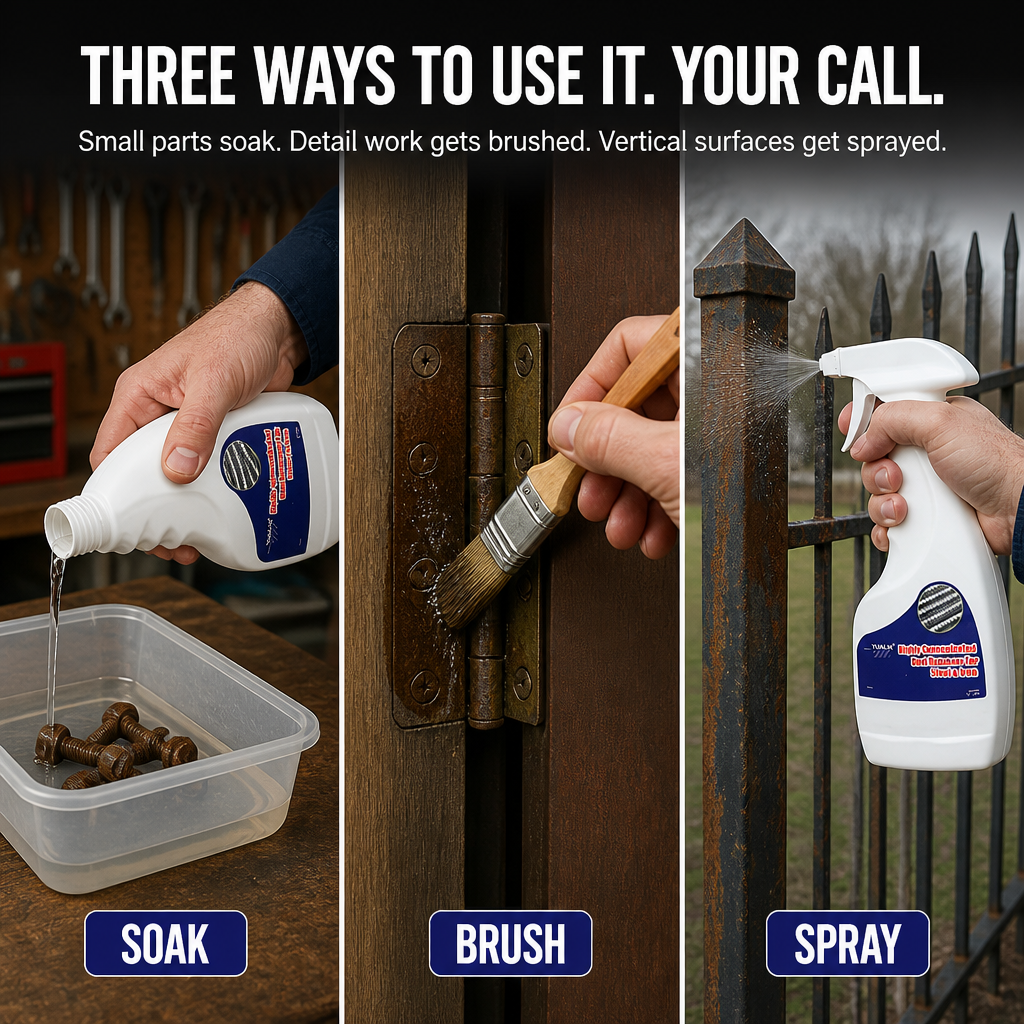 FerroVance™ — Eliminate Stubborn Rust Quickly Without Affecting the Metal Beneath