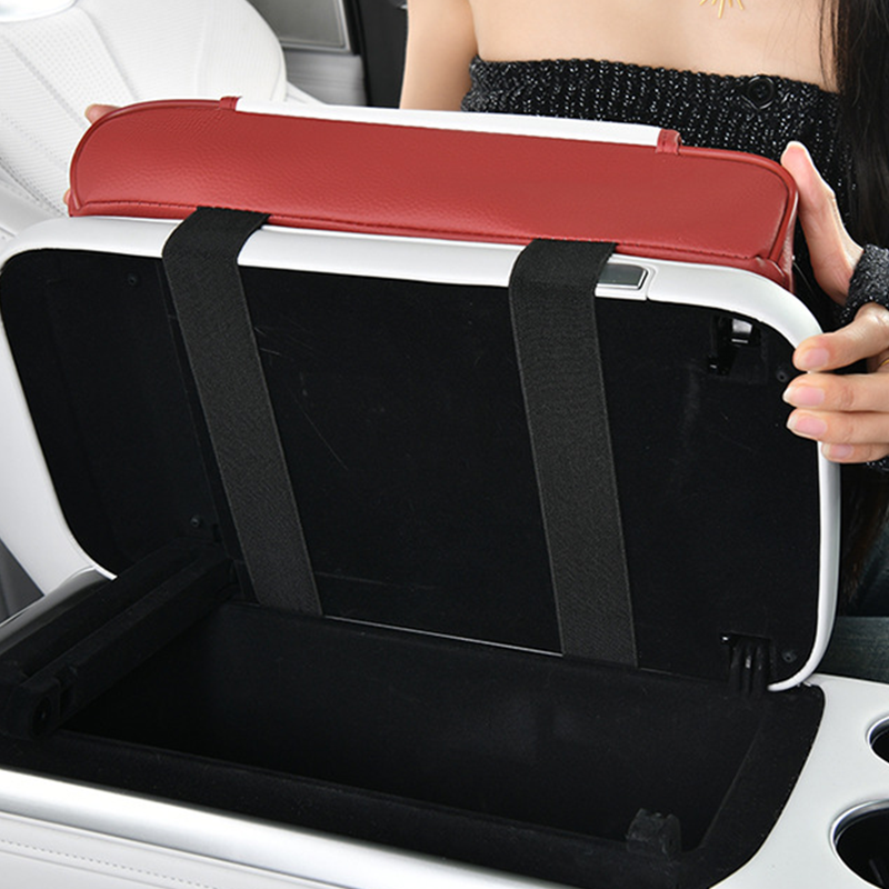 Center Console Armrest for Car with USB Charging – Cup Holder & Storage