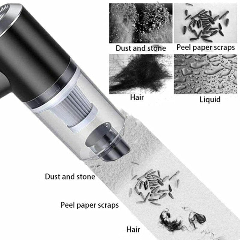 Compact Vacuum and Air Blower – Perfect for Hard-to-Reach Areas