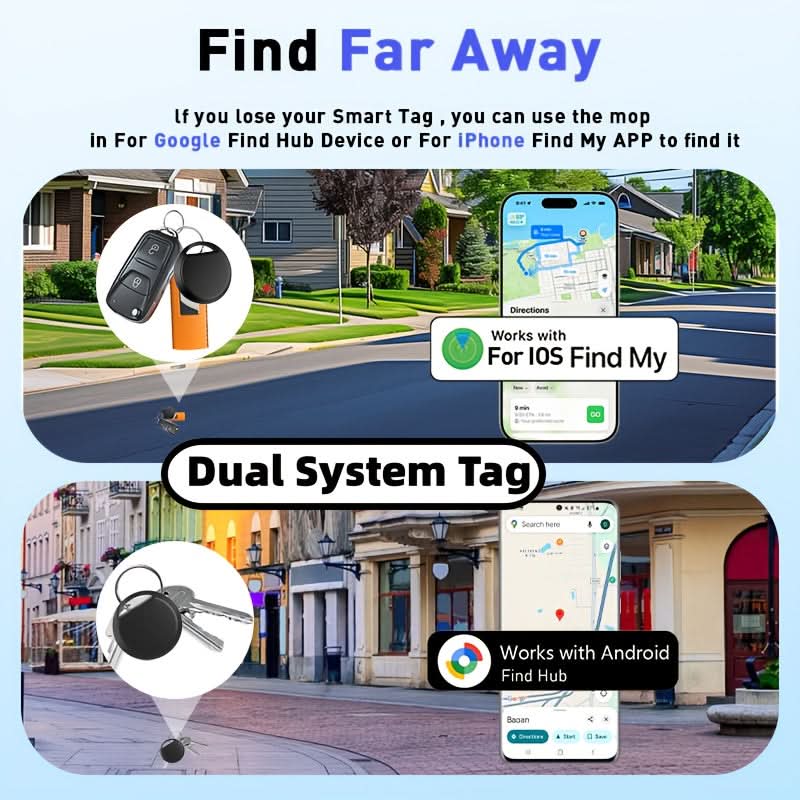 Dual Smart Anti-Loss Tracker – FINDTAG Duo System