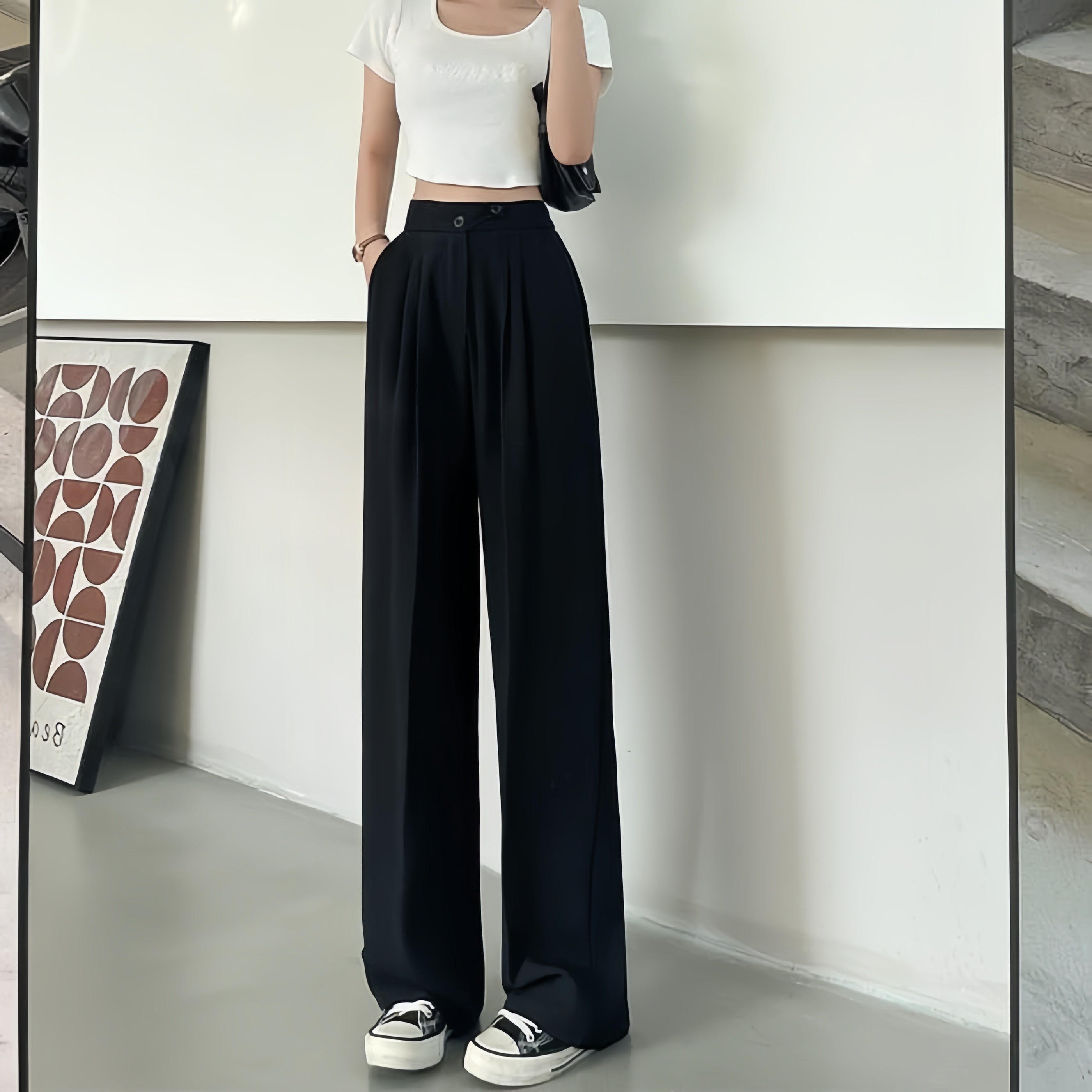CelestiCurve™ Wide Pants — Sculpt Your Curves in Cloud-Soft Freedom All Day Long